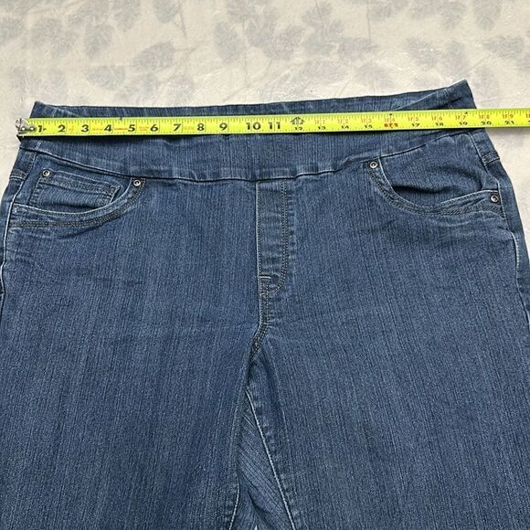 Blueberry women’s denim jeans with elastic waist size 16W - Picture 7 of 9